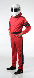 RaceQuip Red SFI-1 1-L Suit - Medium Tall
