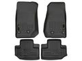 1118 WRANGLER JK 2DR WEATHERBEATER FRONT & 2ND ROW FLOOR LINER BLACK