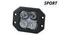 Diode Dynamics SS3 Sport ABL - White SAE Fog Flush (Single)