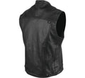 Speed and Strength Band Of Brothers Leather Vest Black - XL