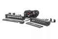 8 Inch Black Series LED Light Bar | Single Row | Cool White DRL | Pair