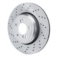 DFC 08-13 BMW M3 Left Rear Drilled Brake Rotor
