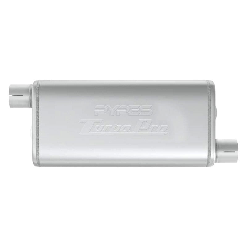 Turbo Pro Muffler 18in 2.5in Offset In/Out
