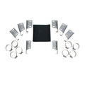 MotoBilt Soft Top Door Surround Bracket Kit for Motobilt Jeep JLU MB3045 Cage Kit MB3052 MB3052
