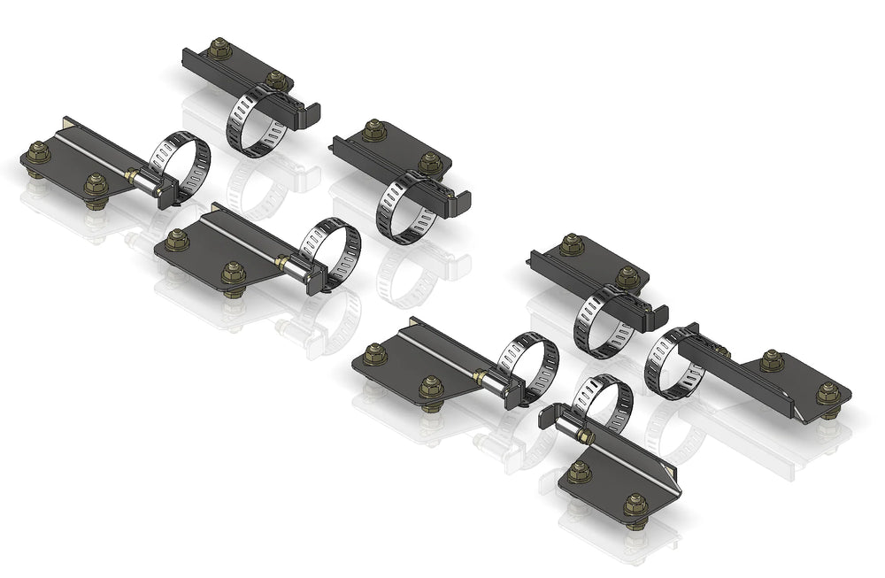 MotoBilt Soft Top Door Surround Bracket Kit for Motobilt Jeep JLU MB3045 Cage Kit MB3052 MB3052