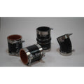 6.0 Complete Hot Cold Side 4 Silicone Boot Set Include s Stainless T-Bolt Clamps