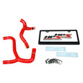 HPS Performance Red Reinforced Silicone Radiator Hose Kit Coolant for Honda 03-04 CRF450R