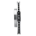 R1 Concepts Brake Rotor Drilled and Slotted Silver Fits Ford Contour