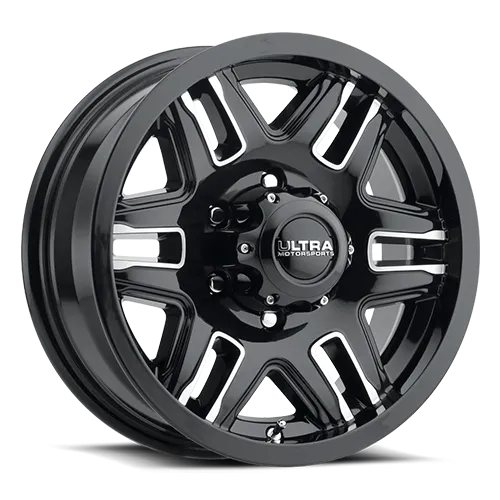 Ultra Wheel black auto part