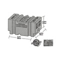 GAS TANK 12 GALLON HI PROF W/GAUGE