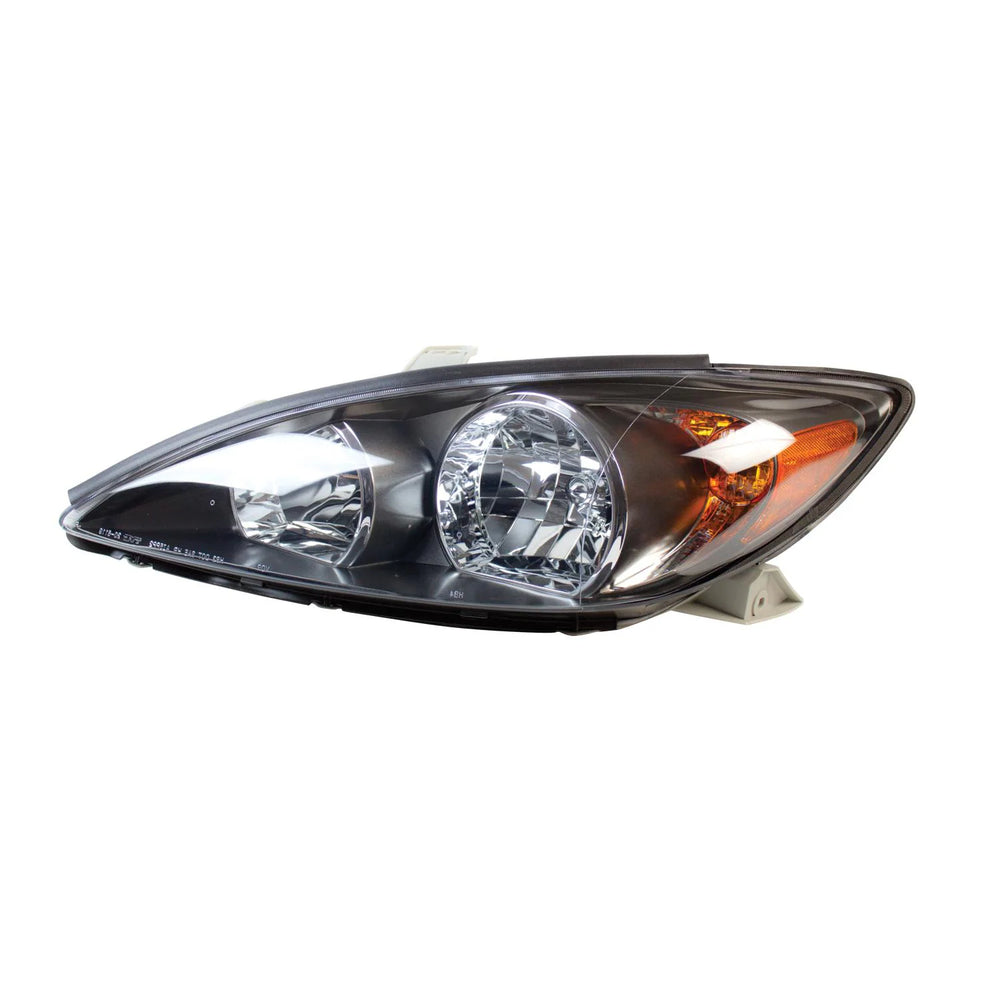 LH HEADLAMP ASSY COMPOSITE SE; BLACK TOYOTA CAMRY 20022004