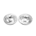Power Stop 17-19 Subaru Impreza Front Evolution Drilled & Slotted Rotors - Pair