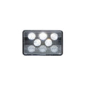 8 LED HI-PWR HDLMP;4X6;LOW BM; POLY
