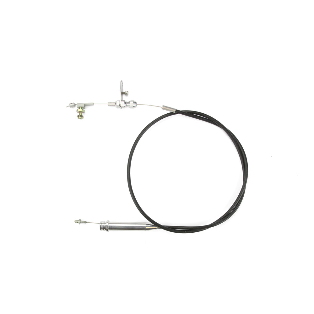 46IN UNIVERSAL BLACK HOUSING 2004R BLOWER DRIVE KICKDOWN CABLE