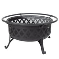 TRAVERSE FIRE PIT WITH COOKING GRID