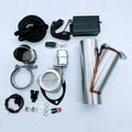 Granatelli 2.5in Stainless Steel Vacuum Controlled Electronic Exhaust Cutout