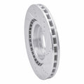 R1 Concepts Brake Rotor Drilled and Slotted Silver Fits Infiniti G35