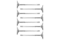 GSC P-D Subaru EJ Series EJ205/EJ207/EJ257 37mm Head (+1mm) Chrome Polished Intake Valve - Set of 8