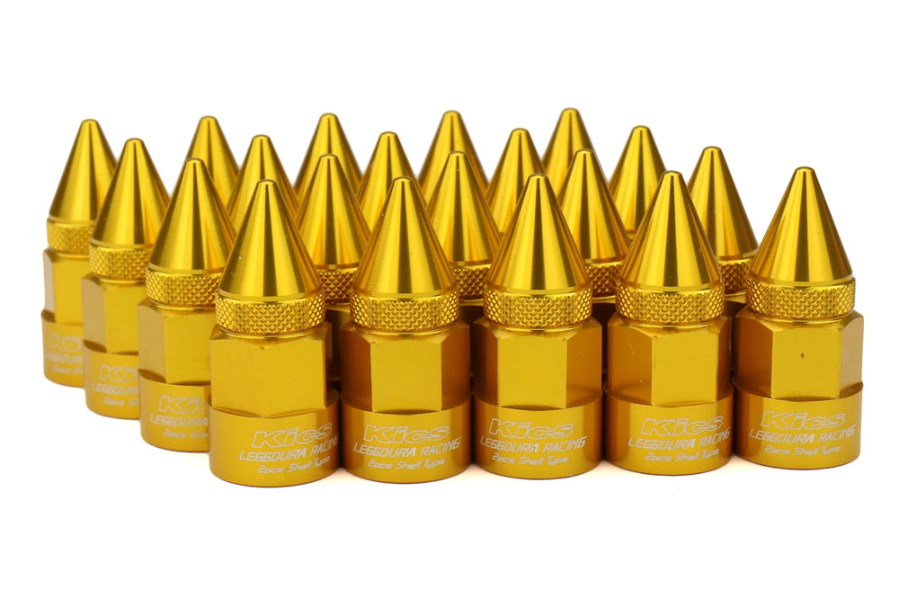 KICS Leggdura Racing Dangan Shell Set Gold Universal
