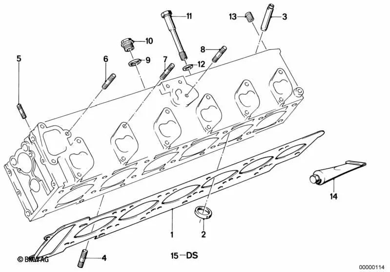 Engine Cylinder Head Gasket Set - 02-24200-11