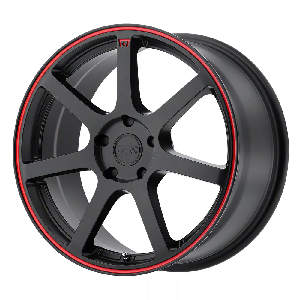 MR132 18X8 5X120 M-BLK RED 35MM