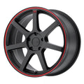 MR132 18X8 5X120 M-BLK RED 35MM