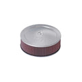 K&N Custom Round Filter 5-1/8in FLG / 11in Dia / 4-3/4in H w/VENT