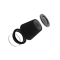 K&N Universal Clamp-On Air Filter - 5in FLG - 6-1/2in B - 4-1/2in T - 5-5/8in H