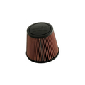 K&N Universal Rubber Filter-Round Tprd 4.875in Flange ID x 9in Base OD x 6.625in Top OD x 7.938in H