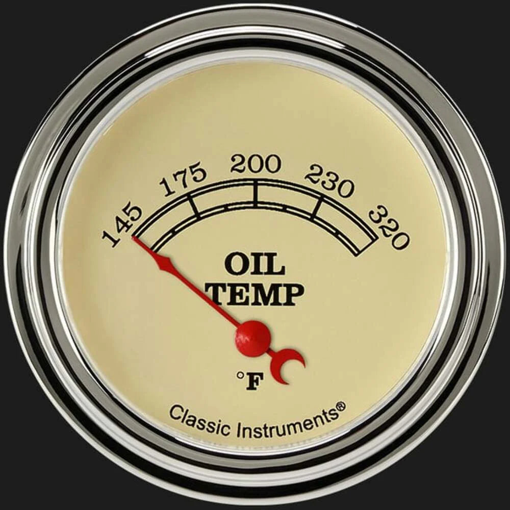 VINTAGE 2 5/8IN OIL TEMP