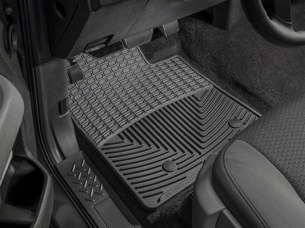 WeatherTech Black Front Rear and Rear All-Weather Floor Mats Fits -25-26 Ford Lincoln - W772-W478-W60