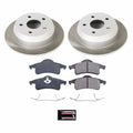 Power Stop 99-04 Jeep Grand Cherokee Rear Semi-Coated Rotor Kit