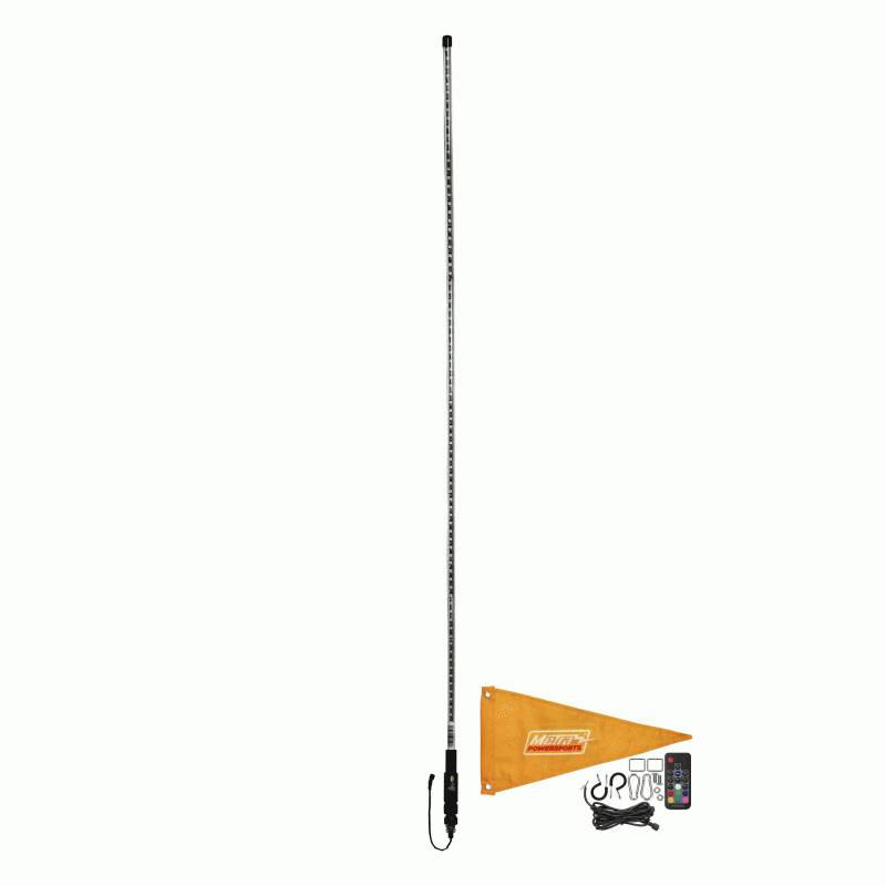 RGB LED WHIP ANTENNA &NDASH; 6FT