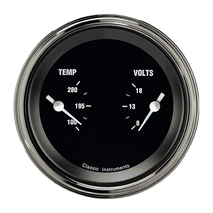 HOT ROD 3IN DUAL - TEMP & VOLT