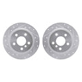 R1 Concepts Brake Rotor- D/S - Silver Fits BMW 220i