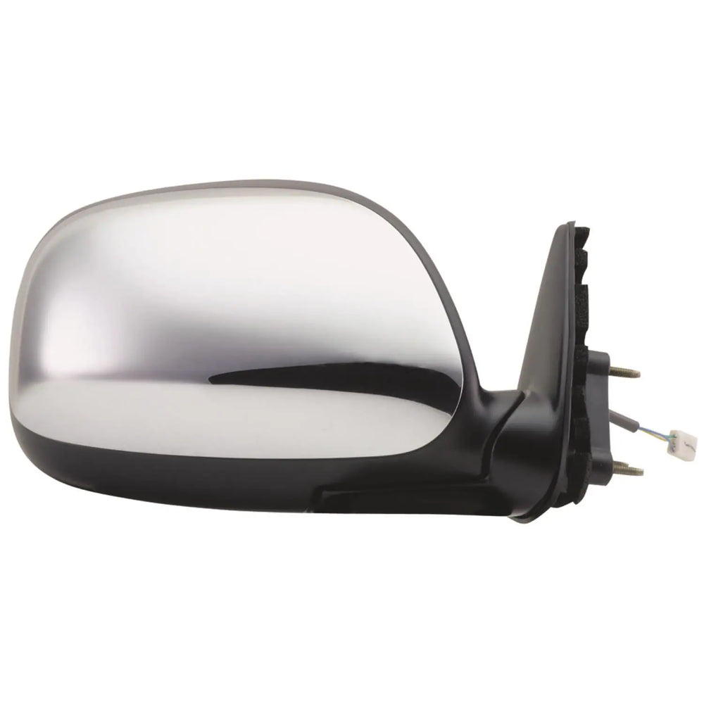 0004 TOYOTA TUNDRA RH POWER FOLDAWAY OE MIRROR TEXTURED BLACK CHROME COVER