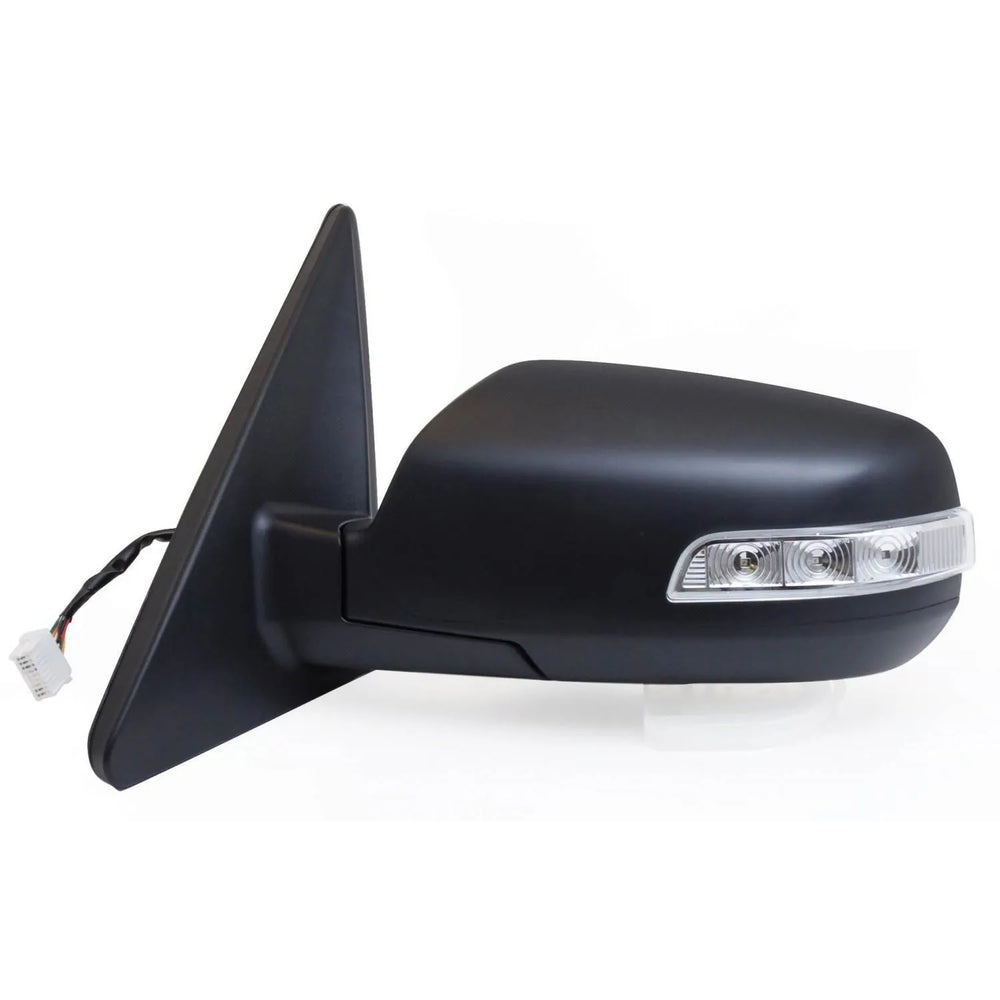 1112 KIA SORENTO LX/EX LH HEATED POWER FOLDAWAY OE MIRROR BLACK PTM COVER W/TUR
