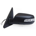 1112 KIA SORENTO LX/EX LH HEATED POWER FOLDAWAY OE MIRROR BLACK PTM COVER W/TUR