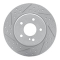 R1 94-11 Mercedes-Benz E420 Rear Left Drilled & Slotted Geoperformance Rotor