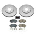 Power Stop 98-03 Toyota Sienna Front Z17 Evolution Coated Brake Kit