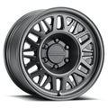 Raceline 451B Ryno TR Trailer 12x4in / 5X4.5 BP / 0mm Offset / 3.19mm Bore - Satin Black