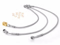 Brake Hose Kit, Braided Stainless Steel; 92-01 Jeep Cherokee XJ