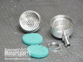 Moroso Positive Locking Breather w/Filter - Billet Aluminum