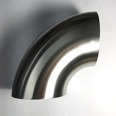 Stainless Bros 2in Inconel 625 90 Deg Mandrel Bend Elbow 1D - .047in Wall - No Leg