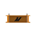 Mishimoto Universal 13-Row Oil Cooler Gold