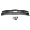 2014-2015 Silverado 1500 Billet Bumper Grille Black 1 Pc Overlay - PN #25117B