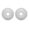 DFC 07-17 Acura ZDX Rear Left Drilled & Slotted Geoperformance Rotor