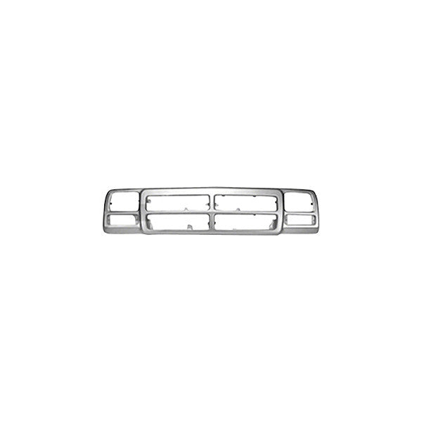 GRILLE ASSY GRILLE SHELL; SILVER/CHROME DODGE D150 9193