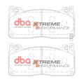 DBA 15-20 Ford Mustang Shelby Front XP Performance Brake Pads