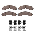 DFC 20-25 Chevrolet Silverado 2500 HD Rear/Front 5000 Adv Ceramic Brake Pads & Hardware Kit